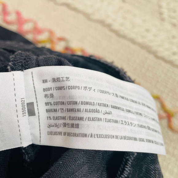 Abercrombie & Fitch Curve Love Distressed Jeans black - Picture 9 of 9